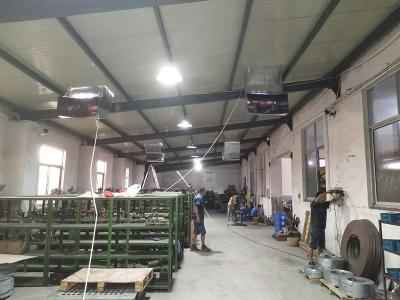 鋼結(jié)構(gòu)鐵皮廠房用環(huán)?？照{(diào)整體降溫