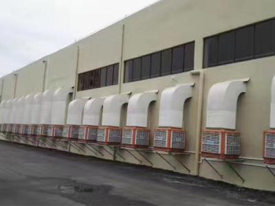 手提袋廠加工廠廠房車間環(huán)?？照{(diào)降溫工程